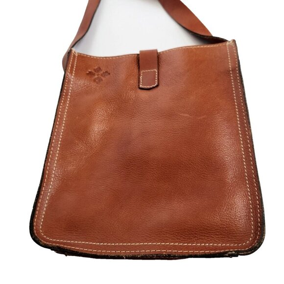 Patricia Nash Tooled Leather Brown Purse Boho Crossbody - Picture 4 of 8